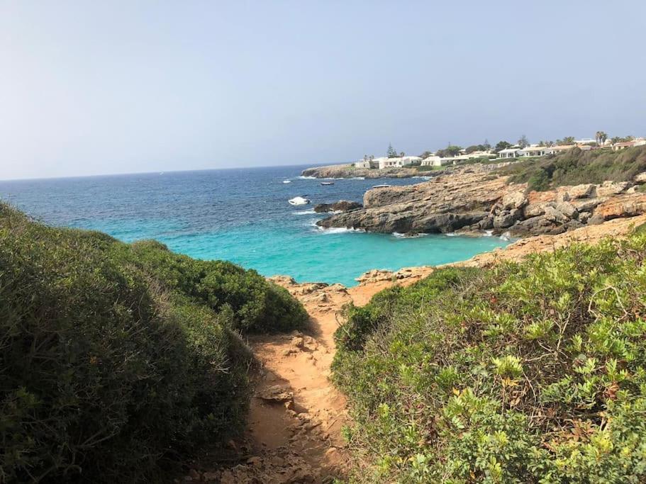 La Calma Espectacular Villa Con Jardin Y Piscina En Menorca S'Algar Exterior foto