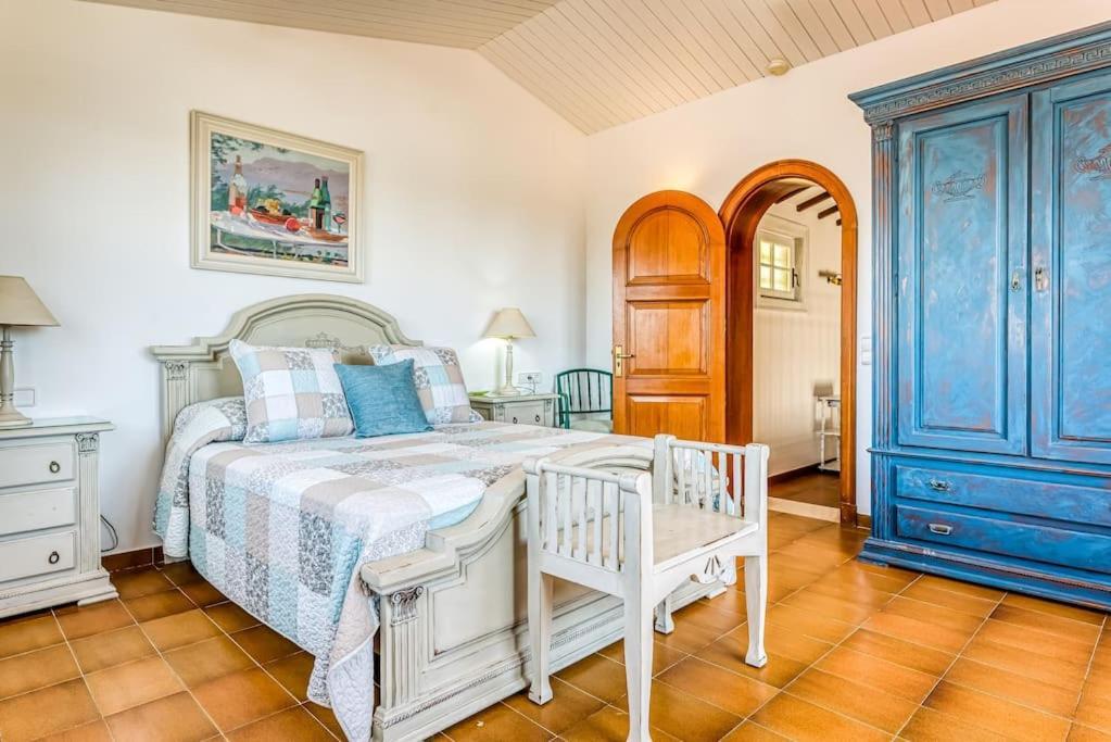 La Calma Espectacular Villa Con Jardin Y Piscina En Menorca S'Algar Exterior foto