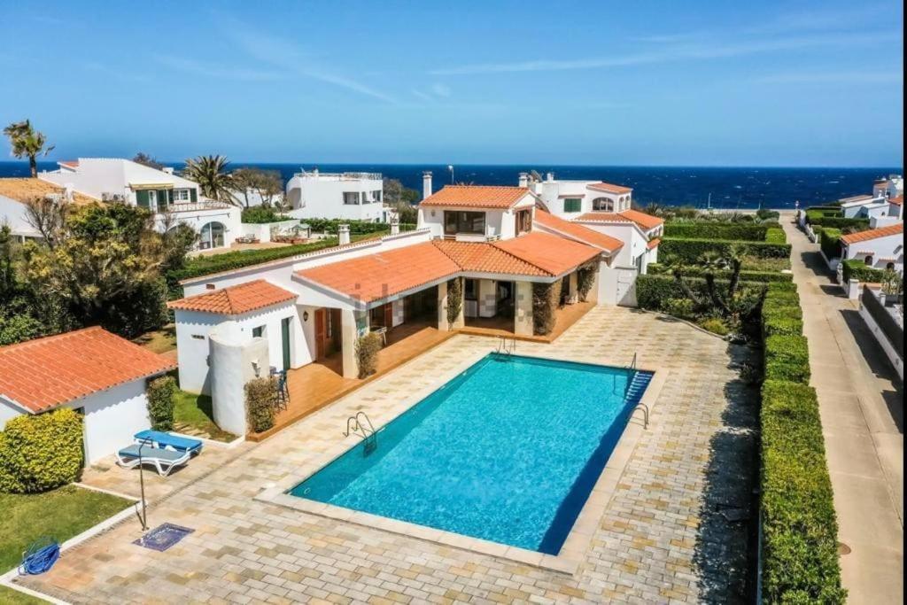 La Calma Espectacular Villa Con Jardin Y Piscina En Menorca S'Algar Exterior foto