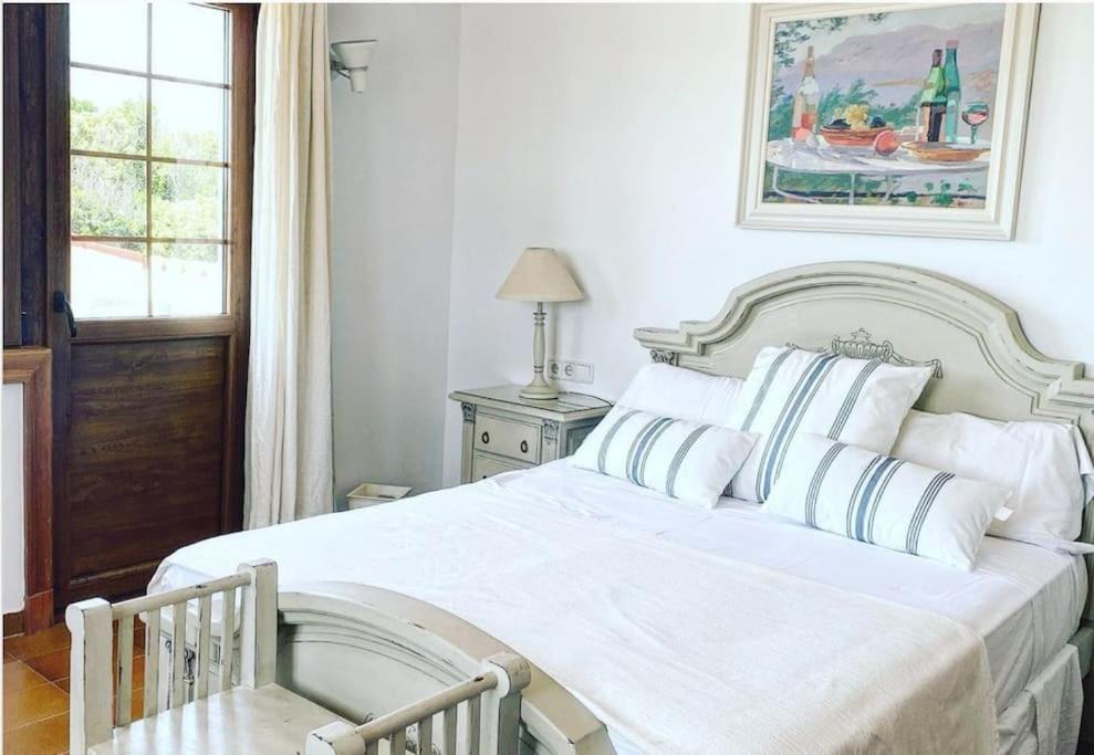 La Calma Espectacular Villa Con Jardin Y Piscina En Menorca S'Algar Exterior foto