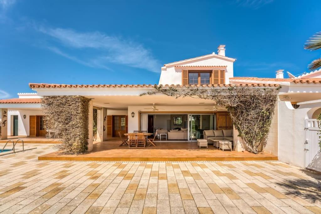 La Calma Espectacular Villa Con Jardin Y Piscina En Menorca S'Algar Exterior foto